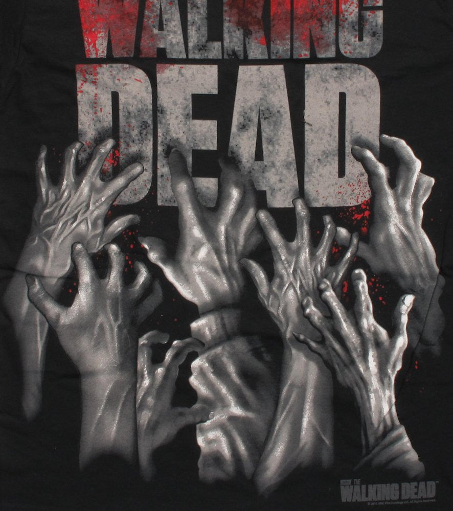 Walking Dead Reaching Hands T Shirt
