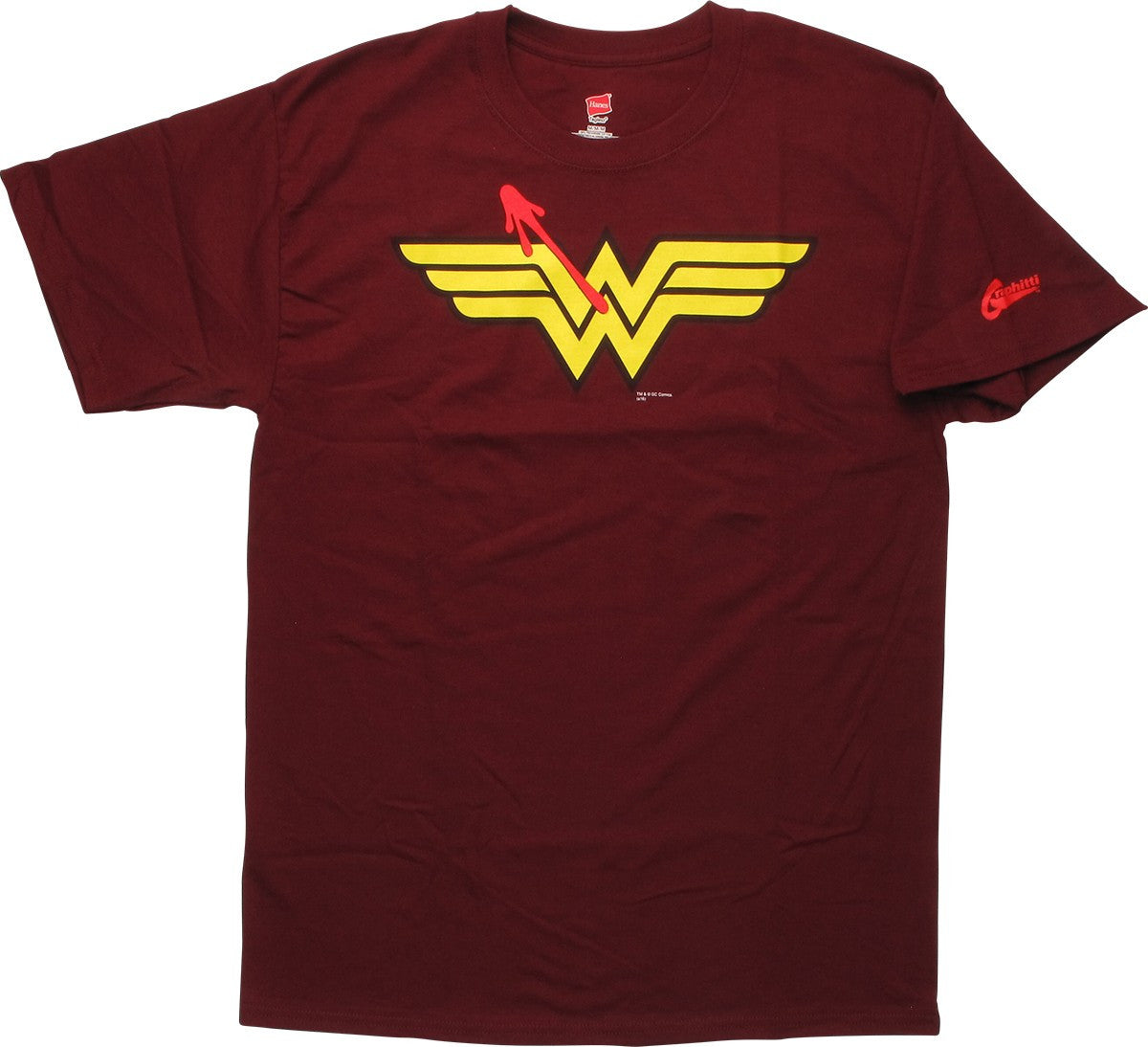 Wonder Woman Watchmen Symbol Logo T-Shirt
