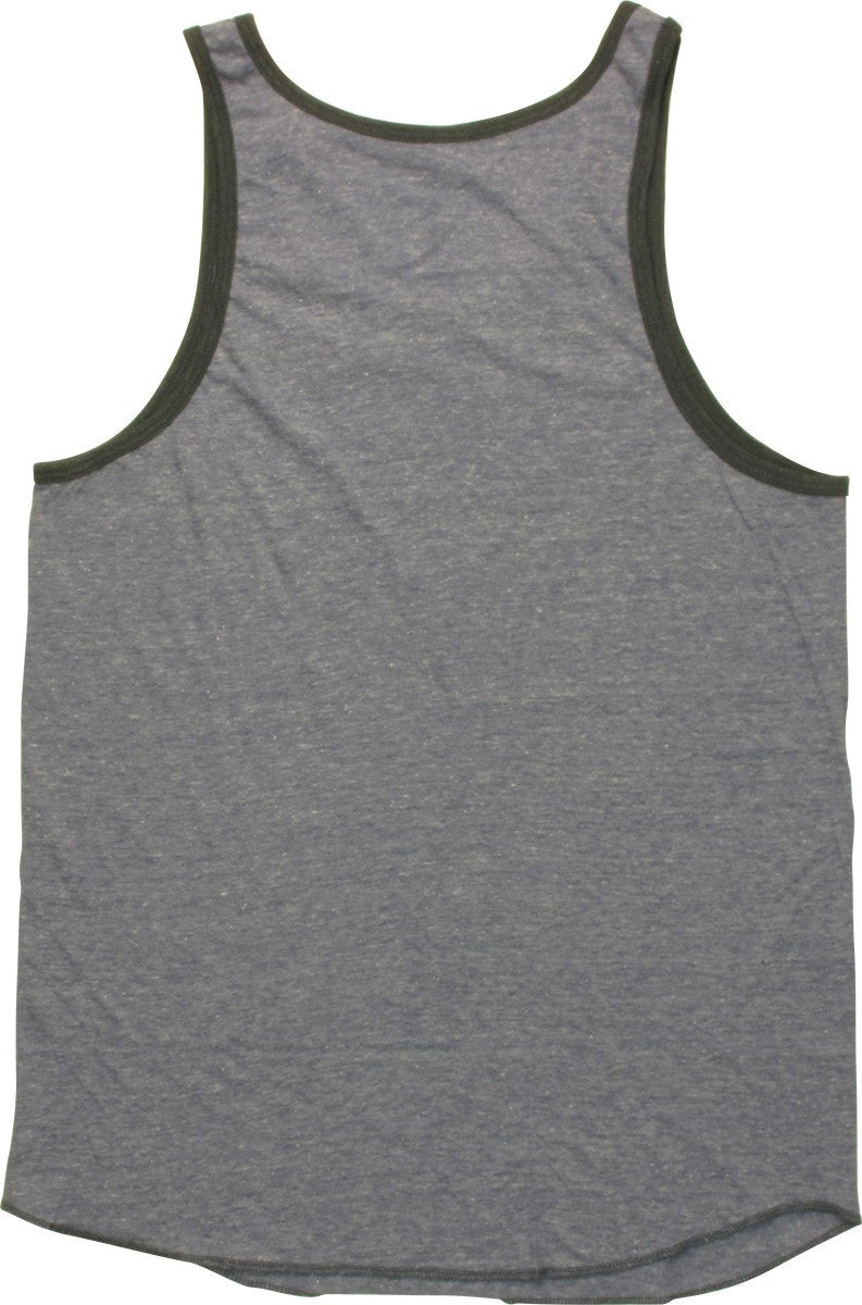 Batman Crime Fighter Ringer Tank Top