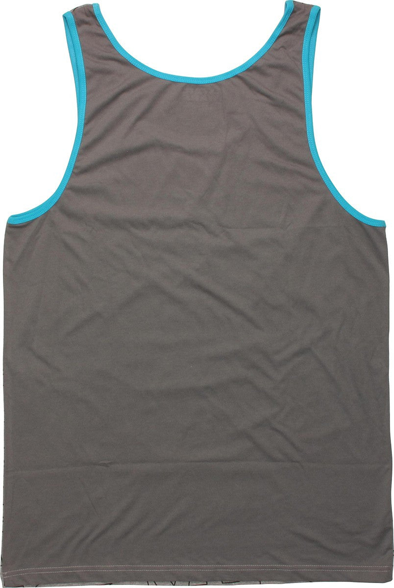 Star Wars Name All Over Gray Tank Top