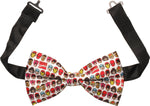 Marvel Comics Heroes Heads All Over Bow Tie