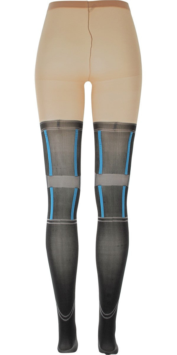 Avengers Black Widow Suit Footed Tights