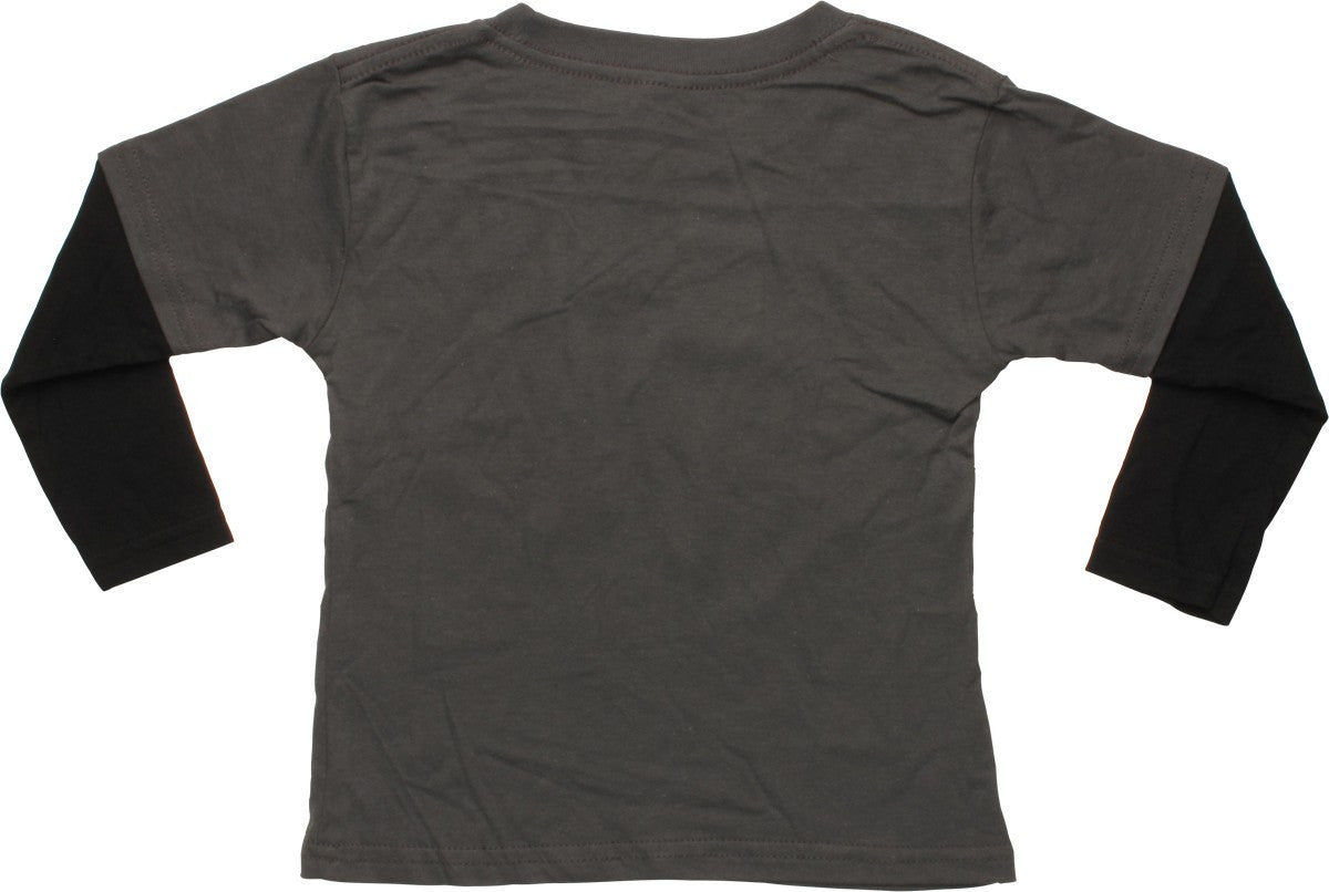 Cars Lightning McQueen WGP Pose LS Toddler T-Shirt