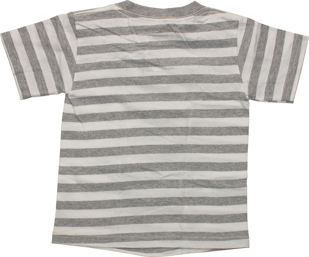 Mickey Mouse Nerd Stripe Toddler T Shirt