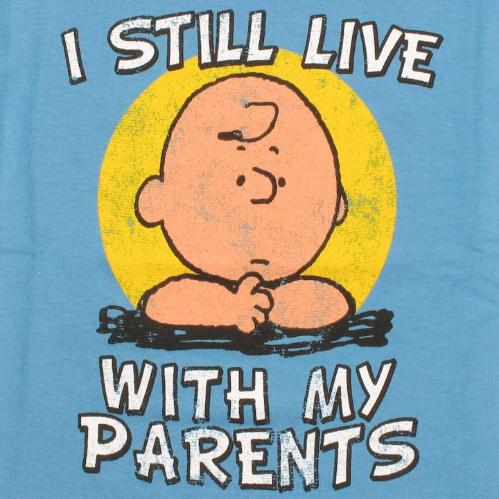Peanuts Live With Parents Toddler T Shirt