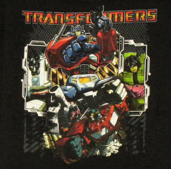 Transformers Group Fence Toddler T Shirt