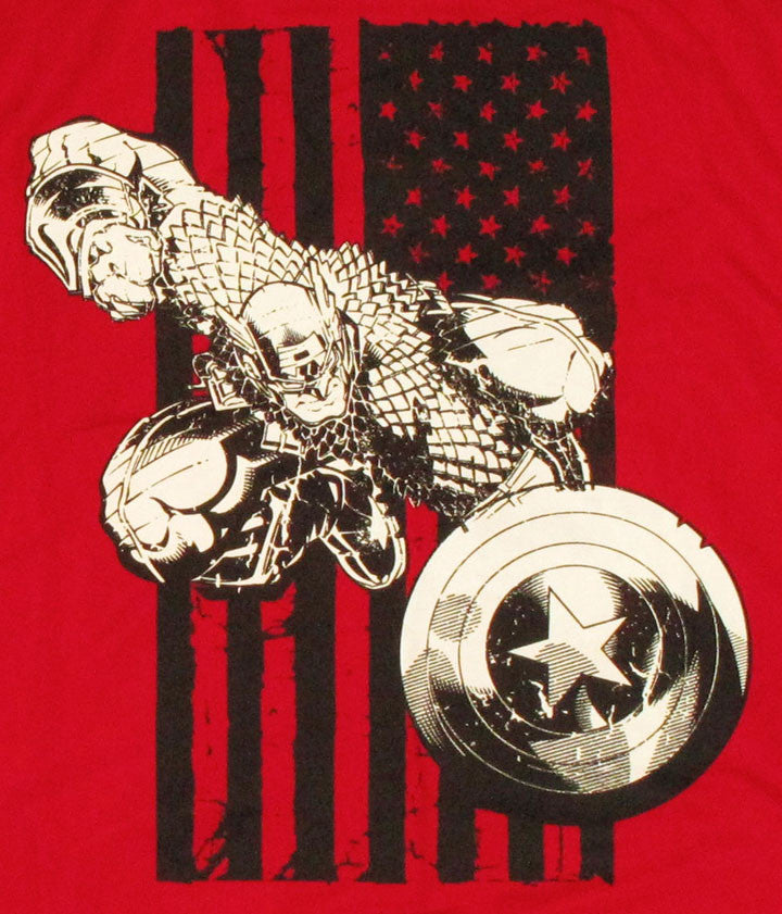 Captain America Flag Track Jacket