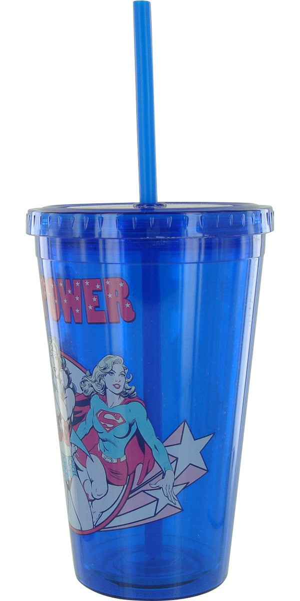 DC Comics Women Girl Power Travel Cup