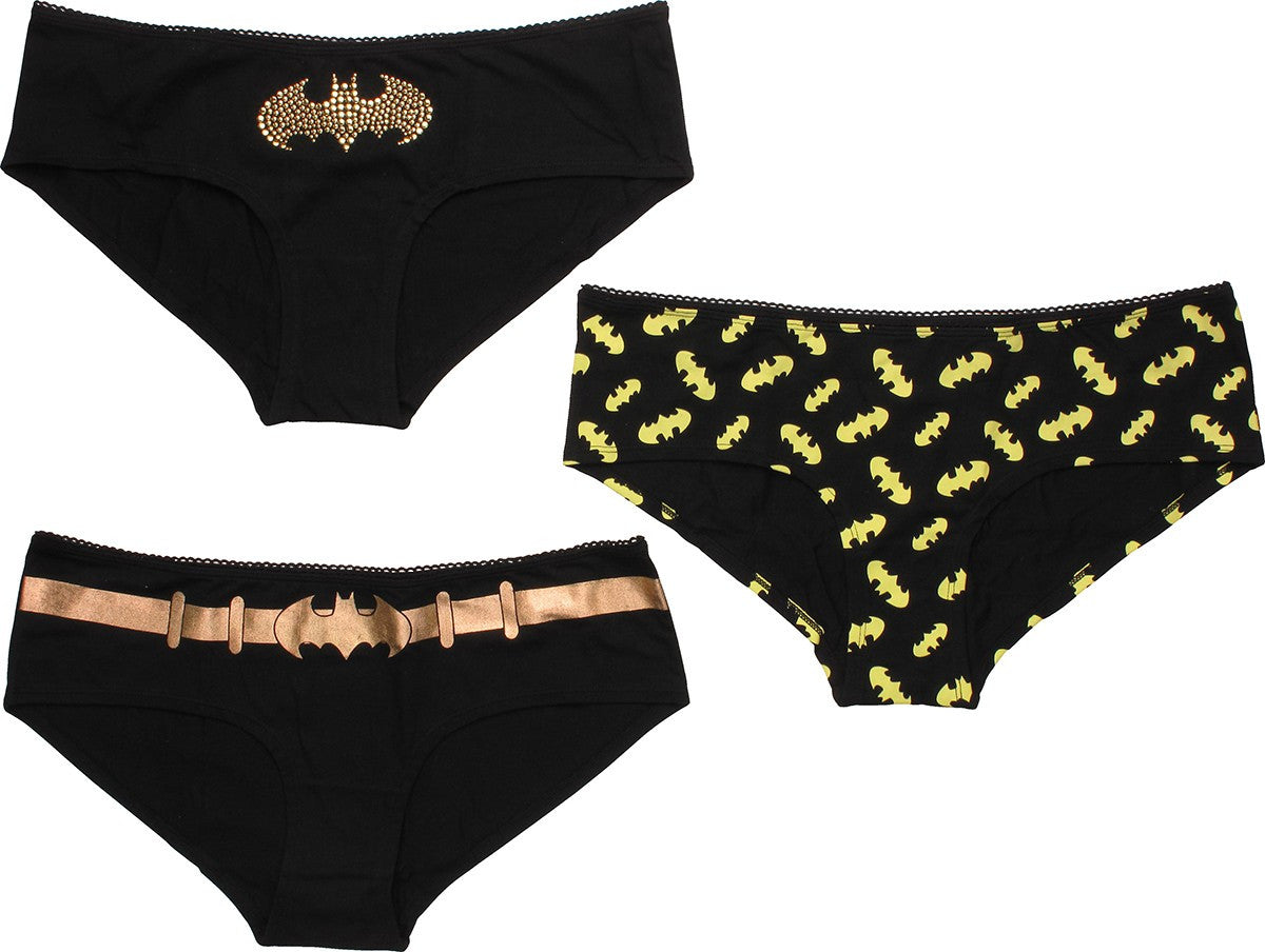 Batman Jumble Utility 3 Pack Panty Set