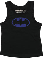Batman Purple Logo Youth Tank Pajama Set