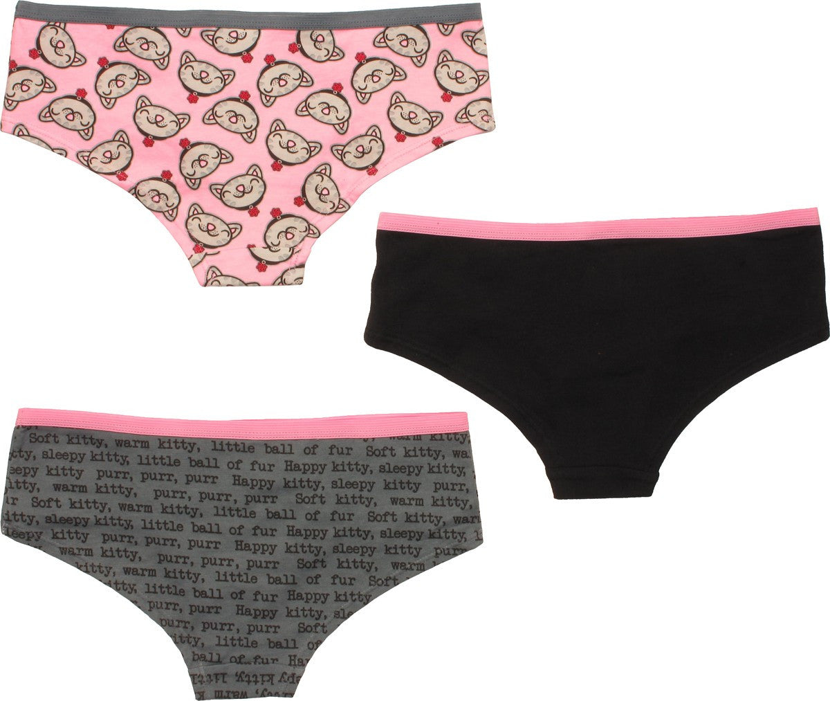Big Bang Theory Soft Kitty 3 Pack Panty Set