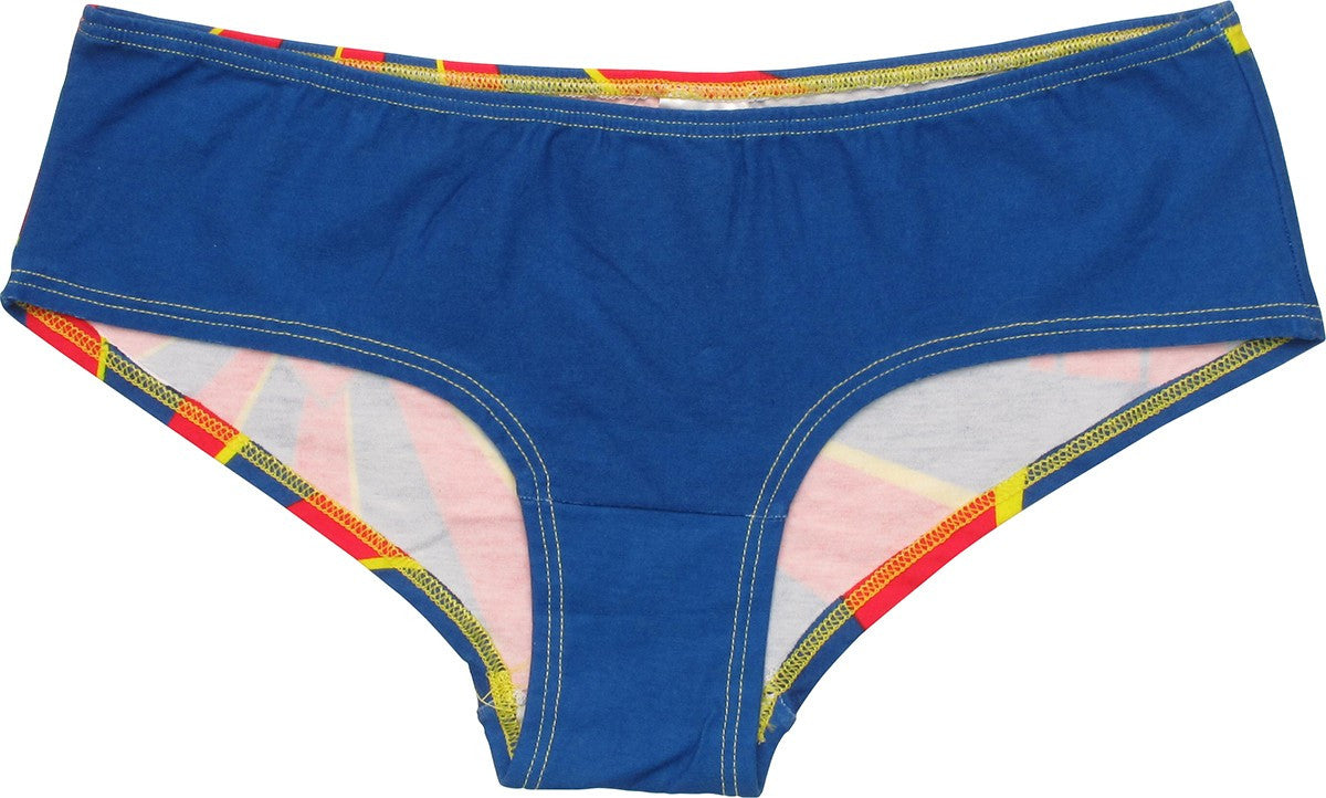 Superman Back Logo Rays Panty