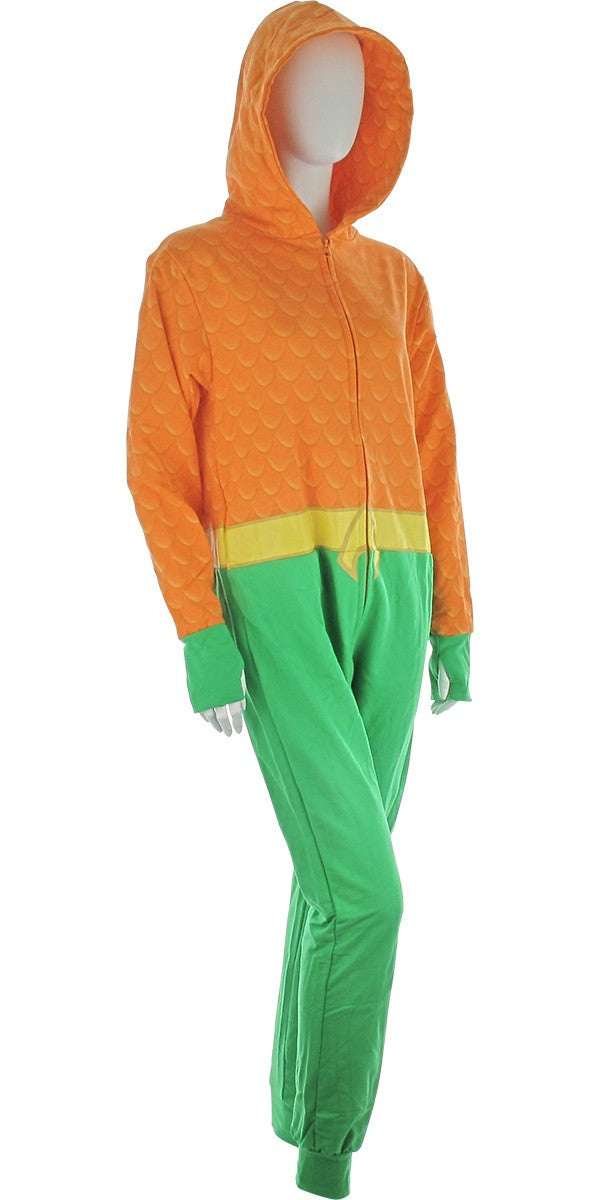Aquaman Hooded Costume Union Suit