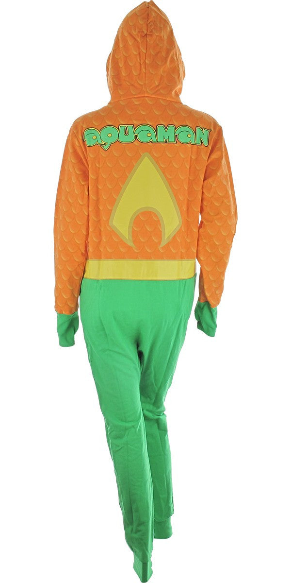 Aquaman Hooded Costume Union Suit