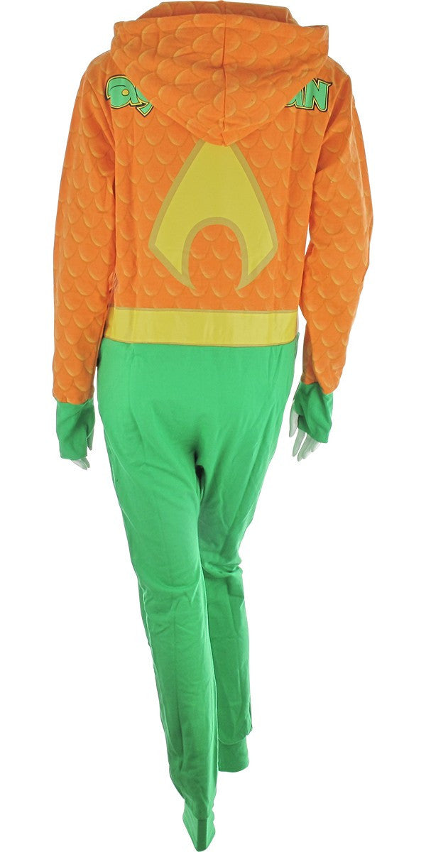 Aquaman Hooded Costume Union Suit
