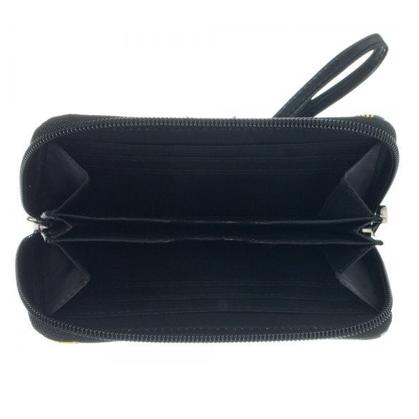 Captain America Studded Wristlet Clutch Wallet