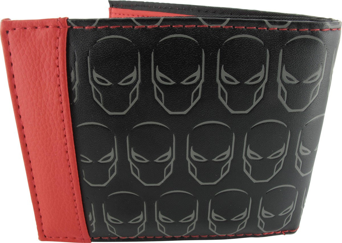 Deathstroke Debossed Logos Bifold Wallet