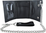 Deathstroke Embossed Chain Trifold Wallet