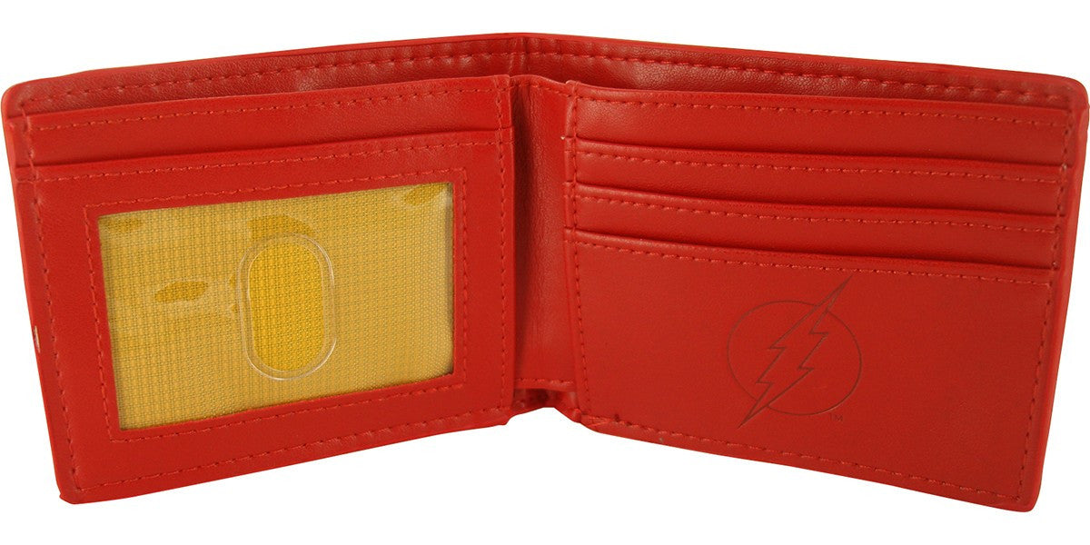 Flash Bolt Cut Out Logo Bifold Wallet