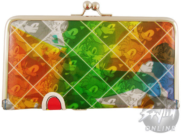 Sonic the Hedgehog Faces Clutch Wallet