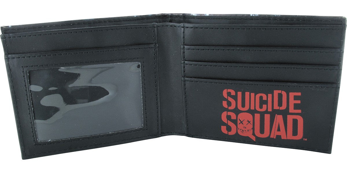Suicide Squad Movie Scene Metal Target Wallet
