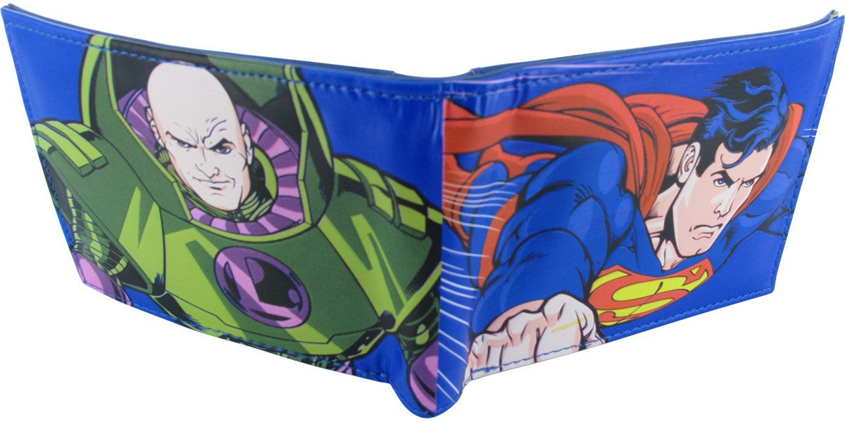 Superman Lex Luthor Comic Bifold Wallet
