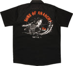 Sons Of Anarchy SOA Patch Work Shirt