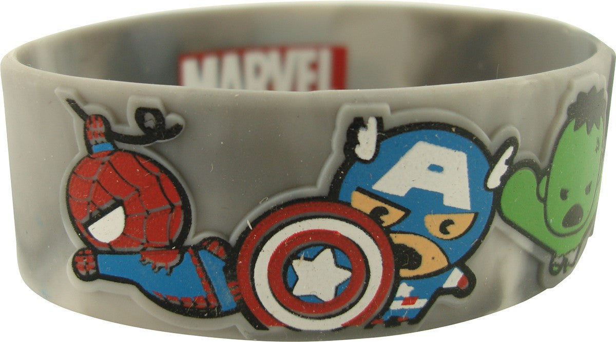 Avengers Kawaii Group Rubber Wristband