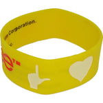 Glee Symbols Rubber Wristband
