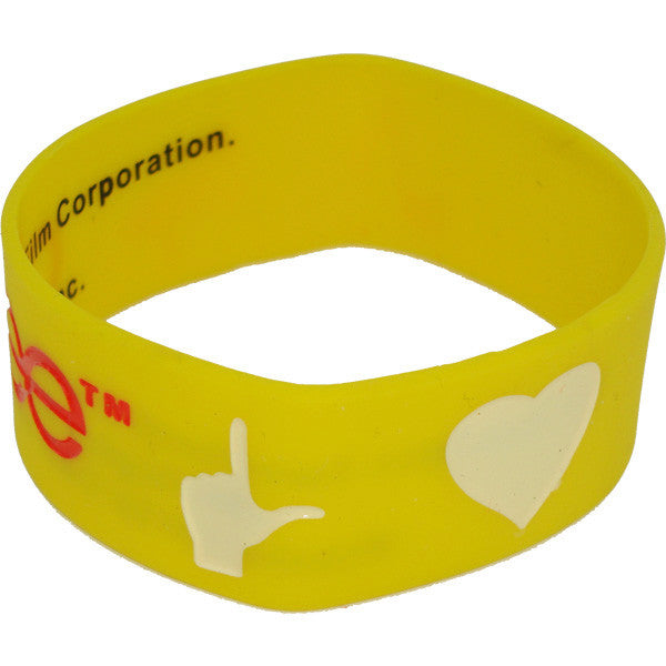 Glee Symbols Rubber Wristband