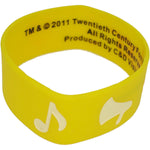 Glee Symbols Rubber Wristband