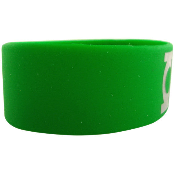 Green Lantern Logo Rubber Wristband