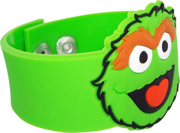 Sesame Street Oscar Rubber Wristband