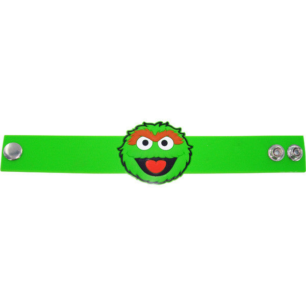 Sesame Street Oscar Rubber Wristband