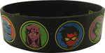 Teen Titans Circled Heads Rubber Wristband