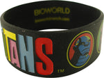 Teen Titans Circled Heads Rubber Wristband