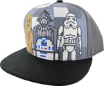 Star Wars 8 Bit Characters Youth Hat