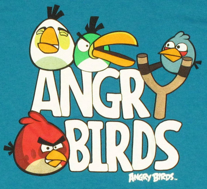 Angry Birds Slingshot Youth T Shirt