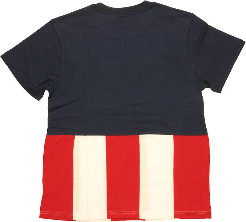 Captain America Embroidered Youth T Shirt