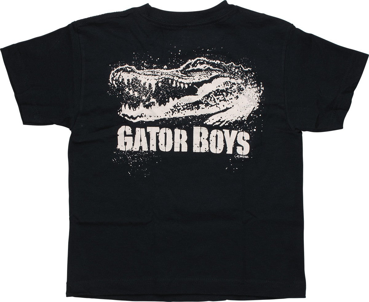 Gator Boys Splatter Logo Youth T Shirt