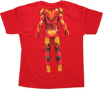 Iron Man 3 Double Sided Suit Youth T Shirt