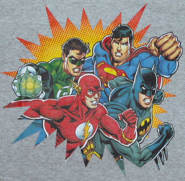 Justice League Team Youth T Shirt