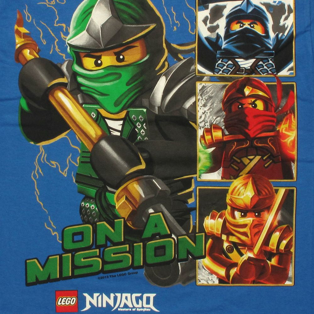 Lego Ninjago On a Mission Youth T Shirt