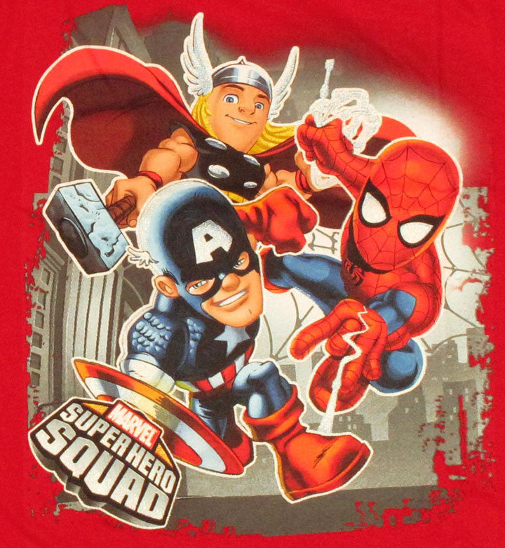 Marvel Hero Squad Trio Youth T Shirt
