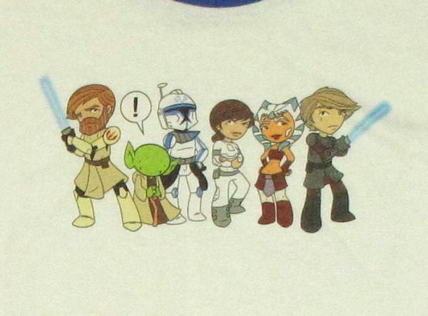 Star Wars Clone Wars Heroes Youth T Shirt