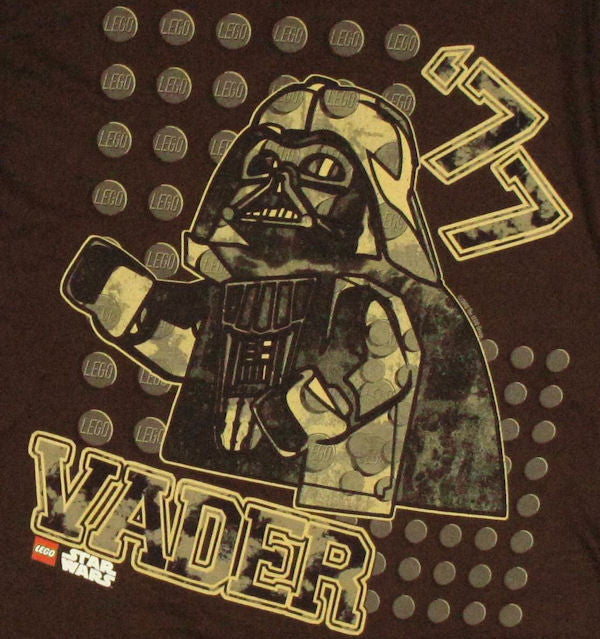Star Wars Lego Vader 77 Long Sleeve Youth T Shirt