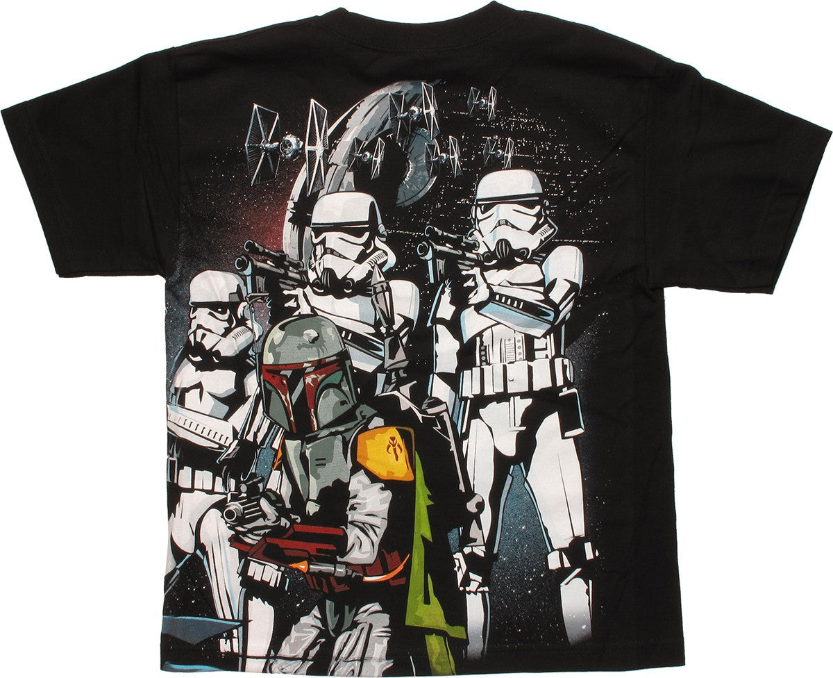 Star Wars Dark Side Around Youth T Shirt