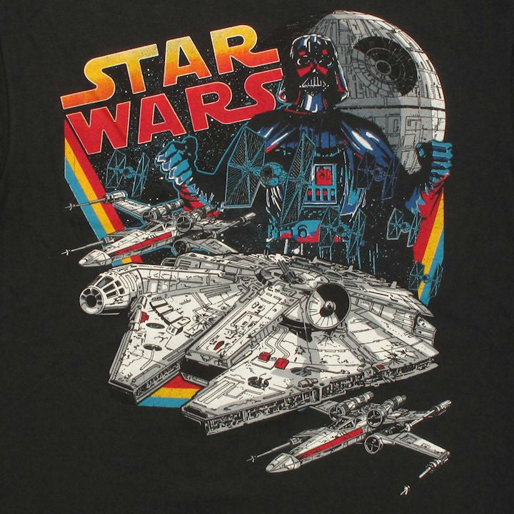 Star Wars Vader Ships Youth T Shirt