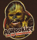 Star Wars Wookiee Ate Homework Youth T Shirt