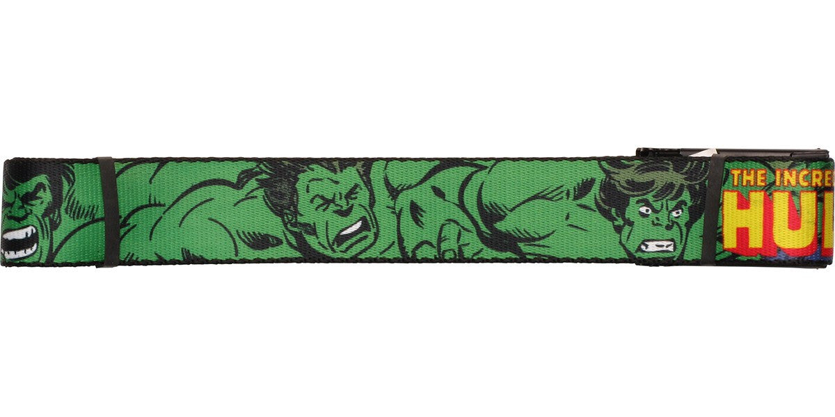 Incredible Hulk Name Expressions Wide Mesh Belt